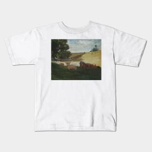 Warm Afternoon by Winslow Homer Kids T-Shirt